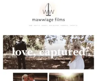 Mawwiagefilms.com(Mawwiage Films) Screenshot