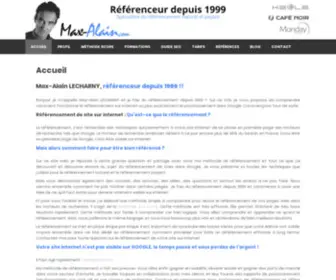 Max-Alain.com(Max-Alain Lecharny) Screenshot