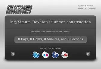 Max-Dev.com(Maximum Develop) Screenshot