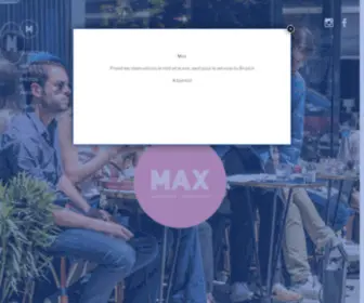 Max-Geneve.ch(MAX Genève restaurant) Screenshot