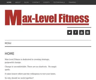 Max-Levelfitness.com(Max-Level Fitness) Screenshot