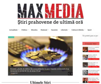 Max-Media.ro(Stiri de actualitate Ploiesti) Screenshot