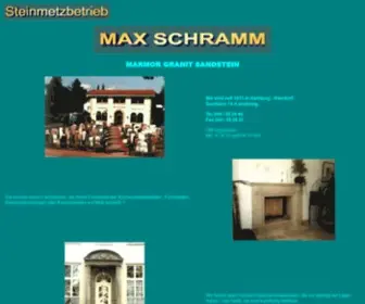 Max-SChramm.de(Max SChramm) Screenshot