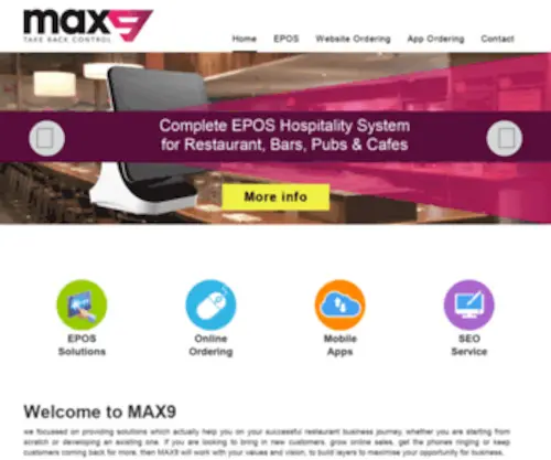 Max9.co.uk(Max9) Screenshot