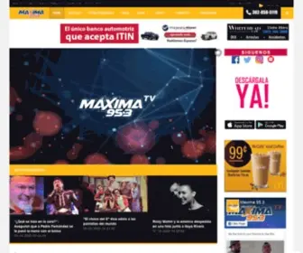 Max953.com(Maxima 95.3) Screenshot