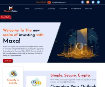Maxacoin.io(Maxacoin) Screenshot