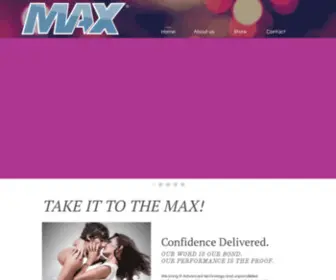 Maxadhesives.com(Adhesive for Hair Replacement) Screenshot