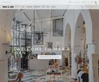 Maxandjan.com(Max & Jan) Screenshot