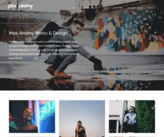 Maxandrey.com(Photography & Design) Screenshot