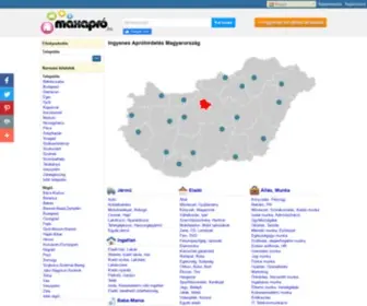 Maxapro.hu(Apróhirdetés Magyarország) Screenshot