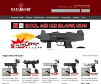 Maxarmory.com(Blank Firing Gun) Screenshot