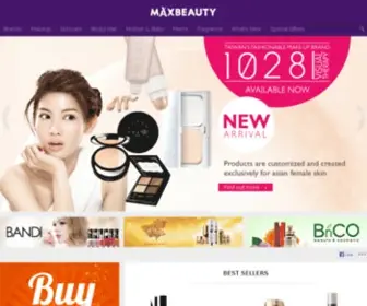 Maxbeauty.com(MAXBEAUTY) Screenshot