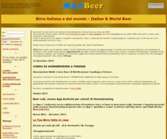 Maxbeer.org(Birra italiana e dal mondo) Screenshot