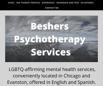 Maxbeshers.com(Insight-oriented therapy for individuals and couples) Screenshot