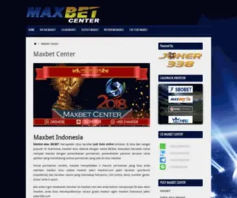 Maxbetcenter.info Screenshot