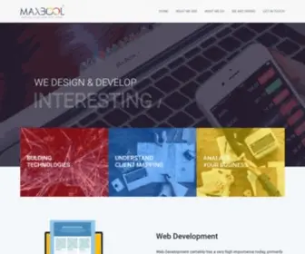 Maxbool.com(Web Development Company) Screenshot