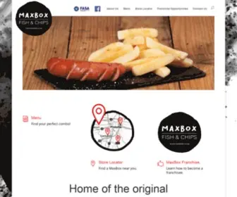 Maxbox.co.za(Home of the original Fish & Chips) Screenshot