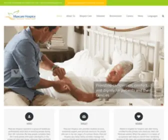 Maxcarehospice.com(Maxcare Hospice) Screenshot