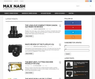 Maxcnash.com(Max Nash) Screenshot