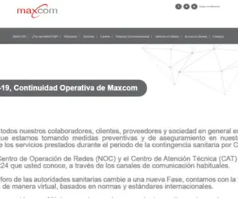 Maxcom.com(Maxcom) Screenshot