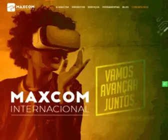 Maxcominternacional.com.br(Maxcom) Screenshot