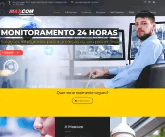 Maxcomseguranca.com.br(Maxcom) Screenshot