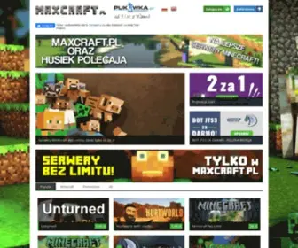 Maxcraft.pl(MAXCRAFT) Screenshot