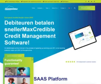 Maxcredible.com(Credit Management Software) Screenshot