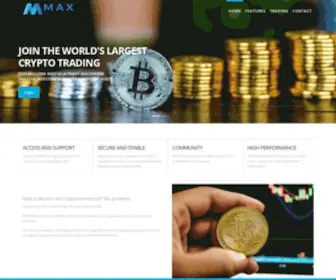 Maxcryptotraders.com(Maxcryptotraders) Screenshot