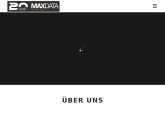 MaxData.ch(Herzlich Willkommen) Screenshot