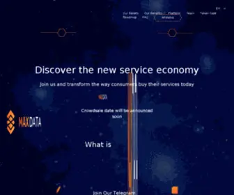 MaxData.io(MaxData) Screenshot