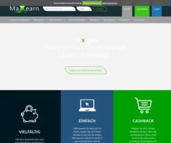 Maxearn.de(Werbung) Screenshot