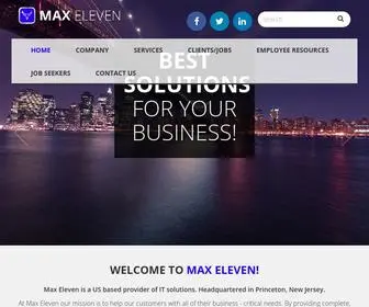 Maxeleven.com(Maxeleven) Screenshot