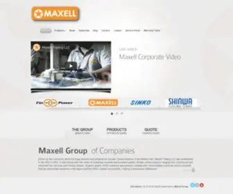 Maxelltrading.com(Maxell Trading LLC) Screenshot
