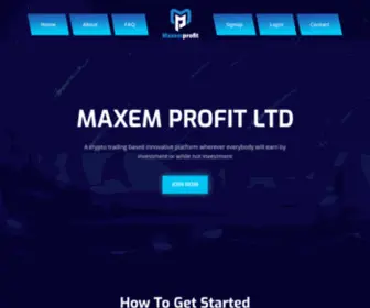 Maxemprofit.com(Maxemprofit) Screenshot