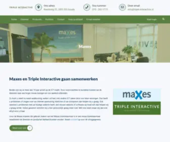 Maxes.nl(Triple Interactive) Screenshot