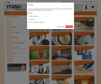 Maxeuro.cz(Sáčky) Screenshot