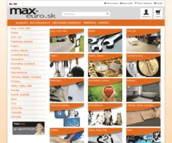 Maxeuro.sk(Sáčky) Screenshot