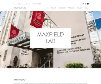 Maxfieldlab.org(Maxfield Lab) Screenshot