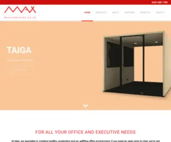 Maxfurniture.co.uk(Max Furniture) Screenshot