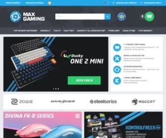 Maxgaming.fi(Ja esport) Screenshot