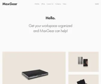 Maxgear-USA.com(MaxGear) Screenshot