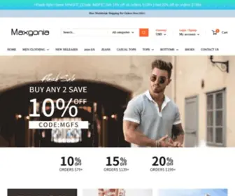 Maxgonia.com(Maxgonia) Screenshot