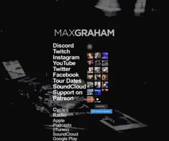 Maxgraham.com(Max Graham) Screenshot