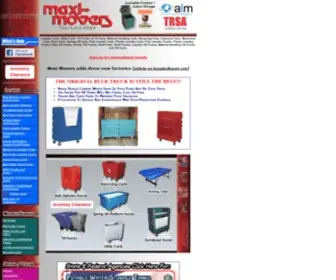 Maxi-Movers.com(Laundry Carts) Screenshot