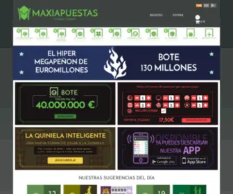 Maxiapuestas.es(Bonoloto) Screenshot