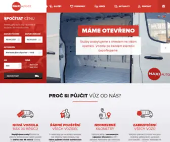 Maxiauto.cz(MAXIAUTO) Screenshot