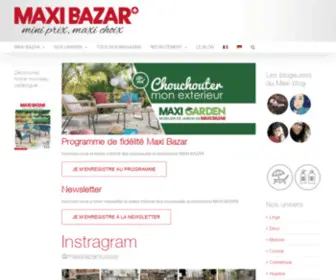 Maxibazar.ch(Maxi Bazar) Screenshot