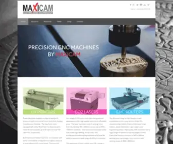 Maxicamuk.com(Maxicam CNC Maxicam CNC) Screenshot