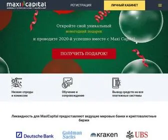 Maxicapital.net(MaxiCapital популярный инструмент для онлайн) Screenshot